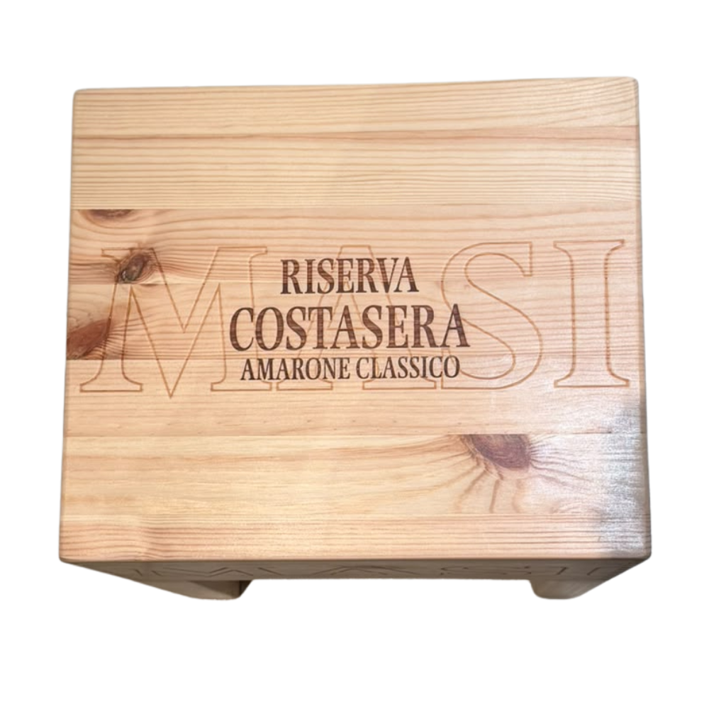 Weinkisten-Hocker "MASI" - Unikat