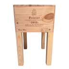 Weinkisten-Hocker "Priorat-Cims de Porrera 2015" - Unikat