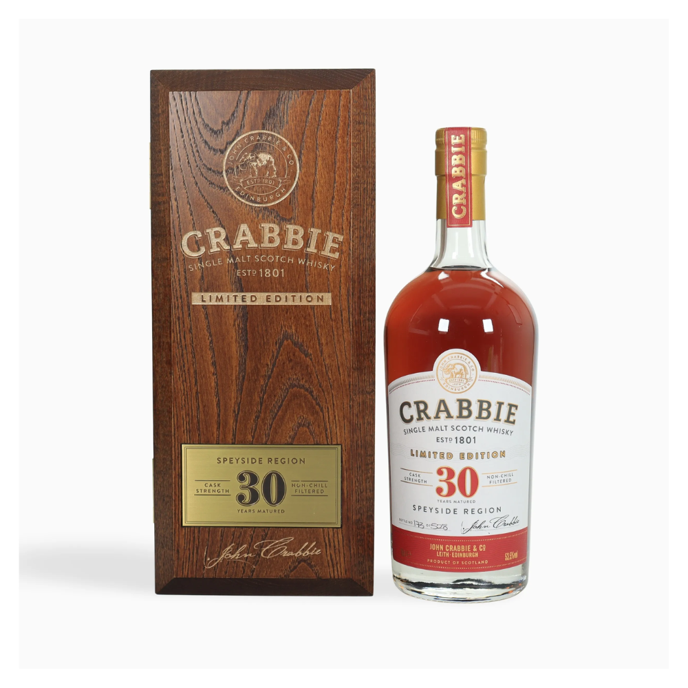 Crabbie 30 Years Limited Edition No. 73 of 133 – 53,3°