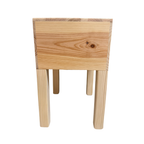 Weinkisten-Hocker "GORU" - Unikat