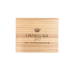 Weinkisten-Hocker "ORNELLAIA 2022" - Unikat