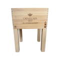 Weinkisten-Hocker "ORNELLAIA 2022" - Unikat