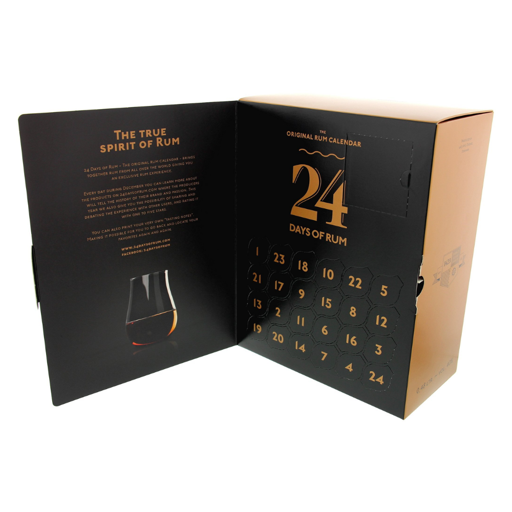 1423 Rum – 24 Days of Rum – The Original Rum Calendar – Adventskalender Edition GOLD